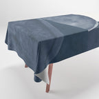 Blue Landscape Tablecloth Gallery Image 1