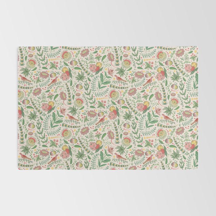 Swedish Floral - Cream Rug Gallery Image 2