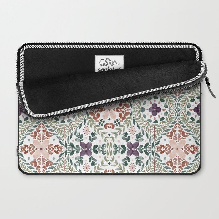 Rustic Intricate Garden Laptop Sleeve Gallery Image 2