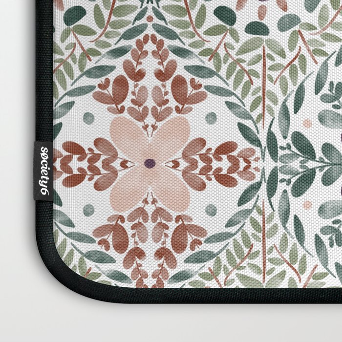Rustic Intricate Garden Laptop Sleeve Gallery Image 3