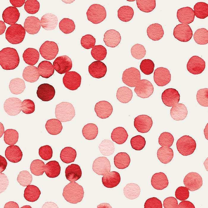 Holiday Confetti Christmas Dots Red Coffee Mug Gallery Image 2