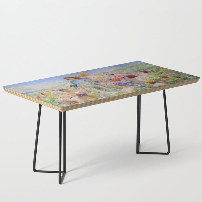 Le Chevalier aux Fleurs -Georges Rochegrosse The Flower Knight Coffee Table Gallery Image 1