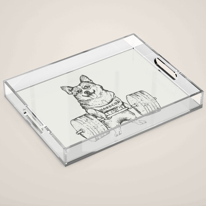 Corgi Lift Acrylic Tray Gallery Image 1