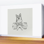 Corgi Lift Wall Mural Gallery Image 2