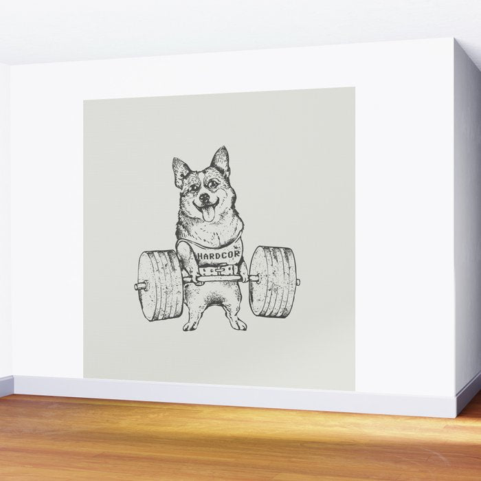 Corgi Lift Wall Mural Gallery Image 2