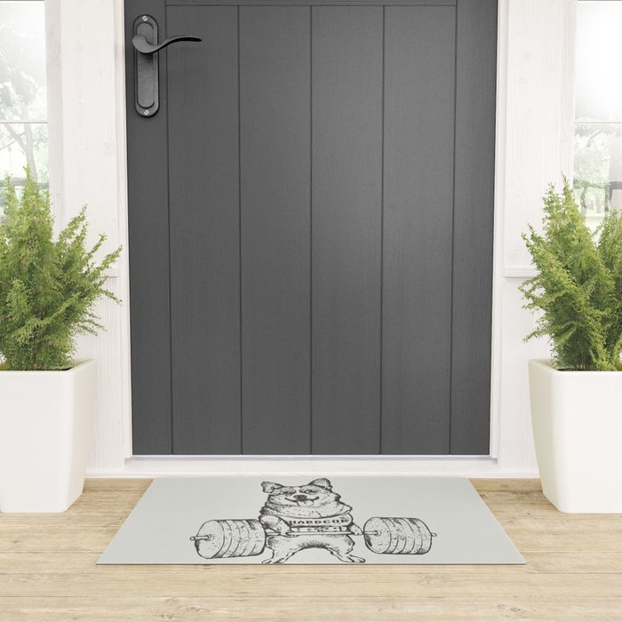 Corgi Lift Welcome Mat Gallery Image 3