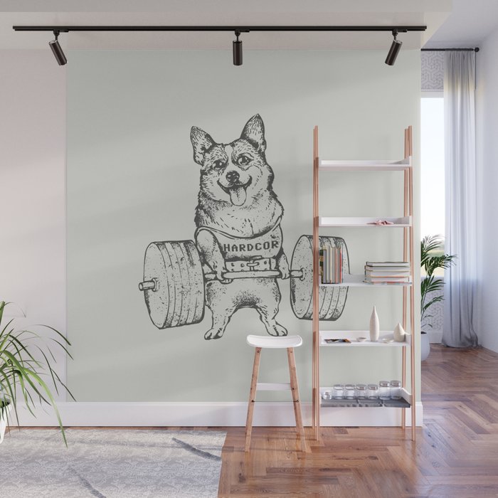 Corgi Lift Wall Mural Gallery Image 1