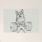 Corgi Lift Welcome Mat Gallery Image 1