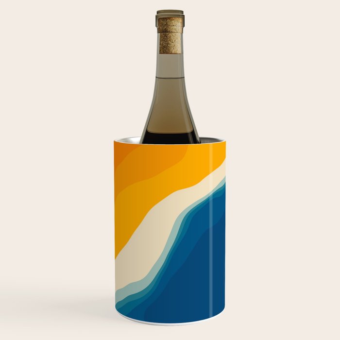 Seascape aerial view Wine Chiller Gallery Image 3