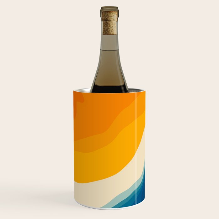 Seascape aerial view Wine Chiller Gallery Image 1