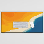 Seascape aerial view Desk Mat Gallery Image 1