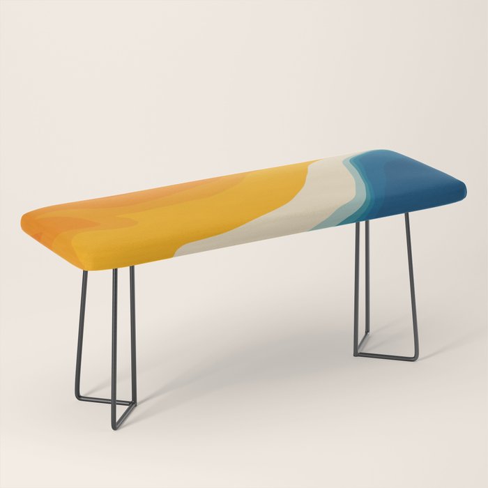 Seascape aerial view Bench Gallery Image 1