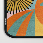 Tropical Orange Forest Sunset / Summer Nature Geometry Landscape Laptop Sleeve Gallery Image 3