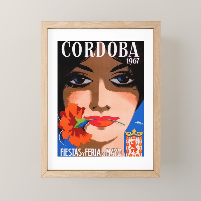 Cordoba Spain May Festivals  Mini Art Print Gallery Image 1