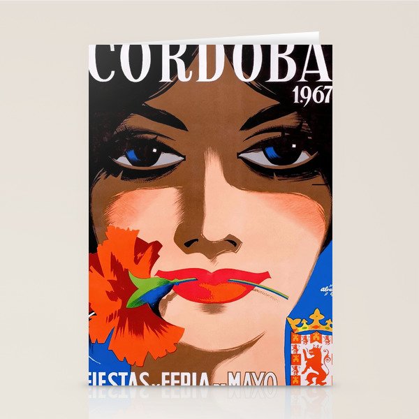 Cordoba Spain May Festivals  Stationery Card Gallery Image 1