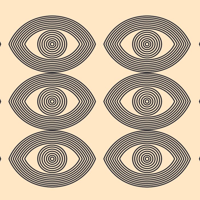 Abstraction_EYE_LINE_POP_ART_Minimalism_001X Coffee Mug Gallery Image 2