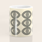 Abstraction_EYE_LINE_POP_ART_Minimalism_001X Coffee Mug Gallery Image 4