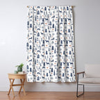Deer Christmas forest Window Curtain Gallery Image 5