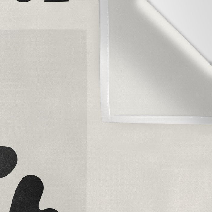 Noir: Matisse Series 03 | Mid-Century Edition Wall Tapestry Gallery Image 3