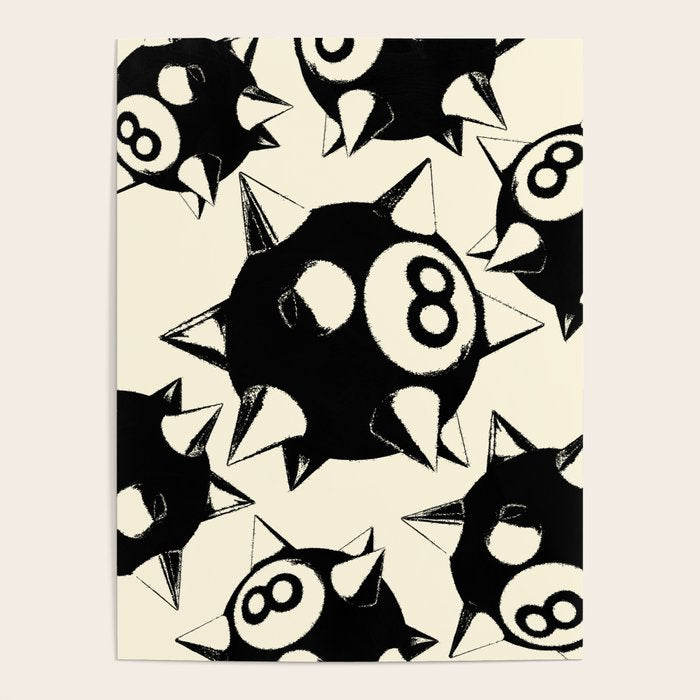 The Spiked 8 Ball Poster Gallery Image 1