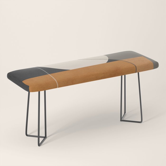Abstract Minimal Shapes 129 Bench Gallery Image 1