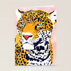 The Leopard Portrait Stationery Card Gallery Image 2