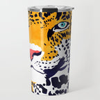 The Leopard Portrait Travel Mug Gallery Image 1