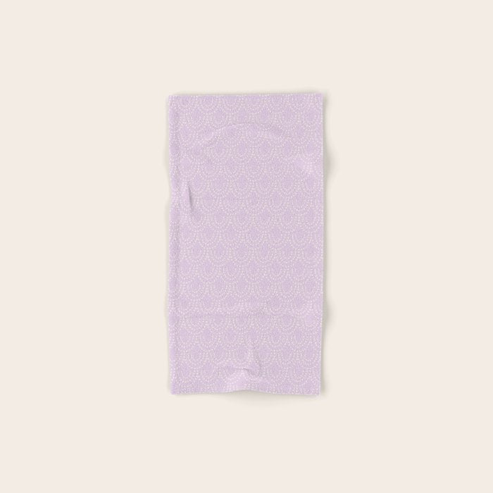 Dotted Scallop - Wisteria Bath Towel Gallery Image 1