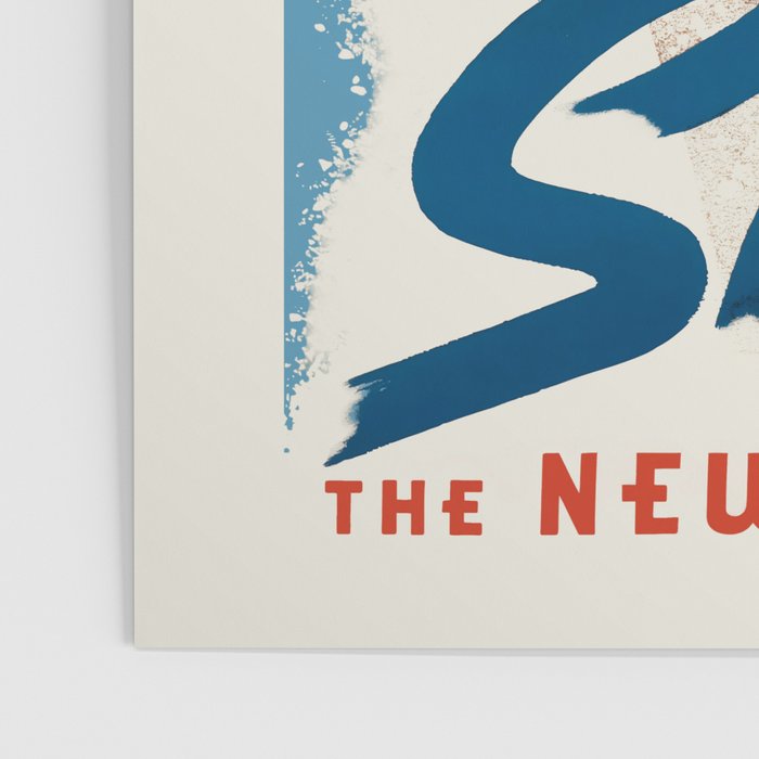Vintage Skiing Poster - Ski the New Haven, 1930s Poster Gallery Image 3