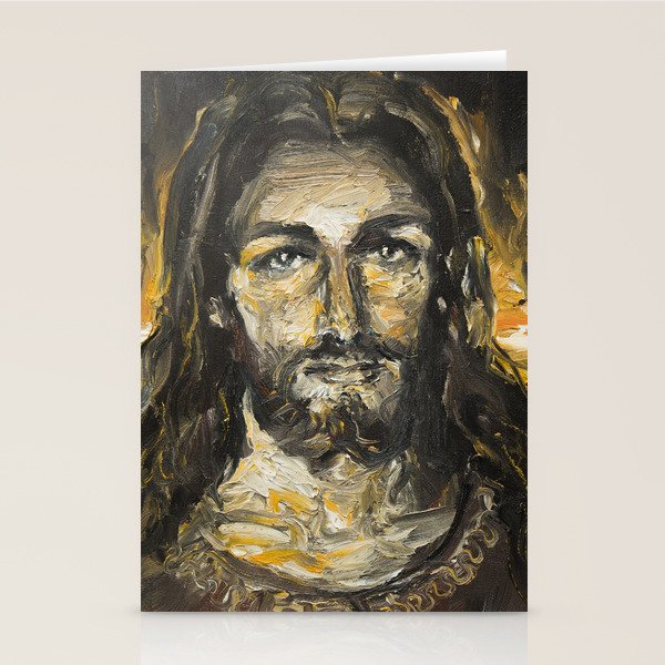 I am the light of the world. (Faustina's Vision) Stationery Card Gallery Image 2