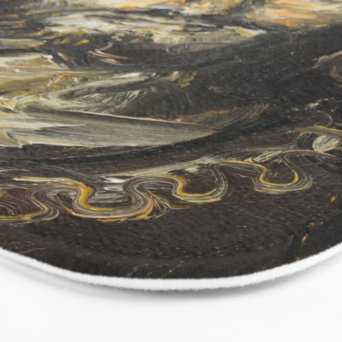 I am the light of the world. (Faustina's Vision) Bath Mat Gallery Image 3