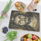 I am the light of the world. (Faustina's Vision) Cutting Board Gallery Image 2