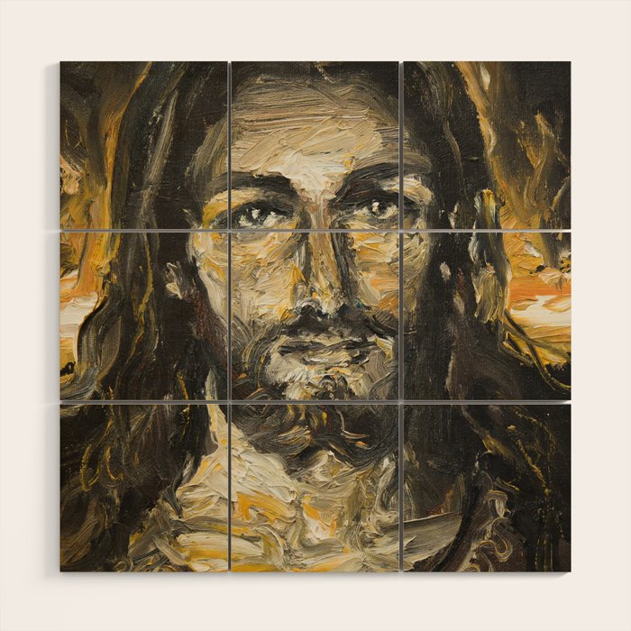 I am the light of the world. (Faustina's Vision) Wood Wall Art Gallery Image 1