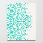 Moroccan Mandala - Turquoise Palette Notebook Gallery Image 4