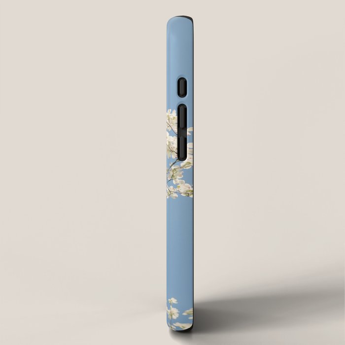 White Dogwood Flowers - spring flower photograph iPhone Case Gallery Image 2