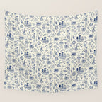 Pirate Play - Cream Wall Tapestry Gallery Image 4