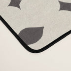 Classic Monochrome Leaf Motif Desk Mat Gallery Image 4