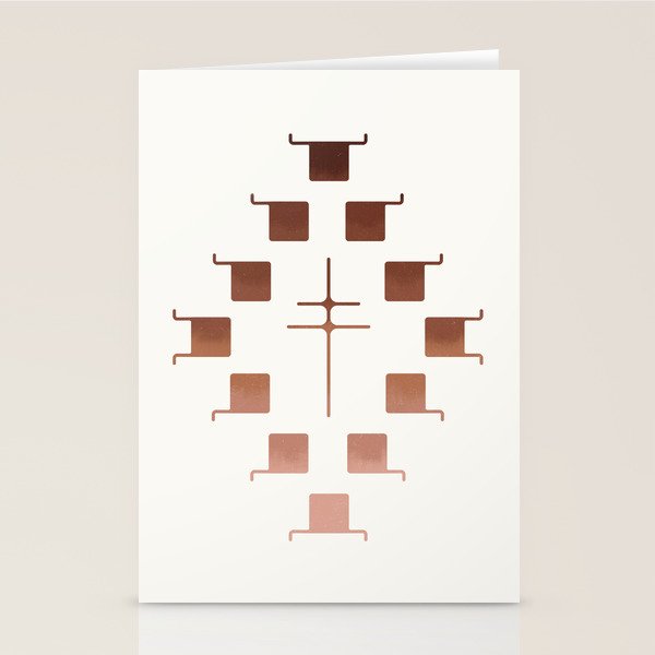 Southwestern Sunset Stationery Card