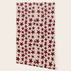 Wine Wonky Stars Wallpaper Gallery Image 2