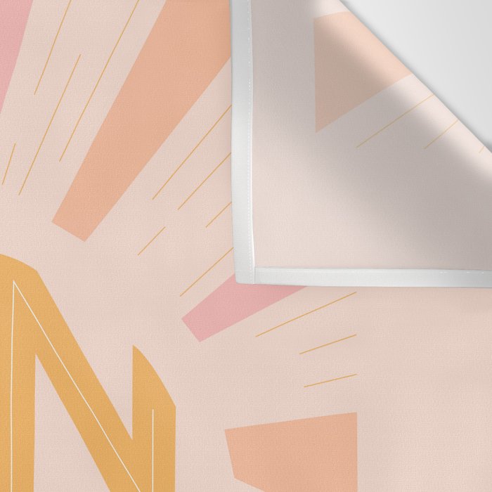 Sunshine Hand Lettering Wall Tapestry Gallery Image 3