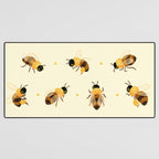 Honey bees Desk Mat Gallery Image 3