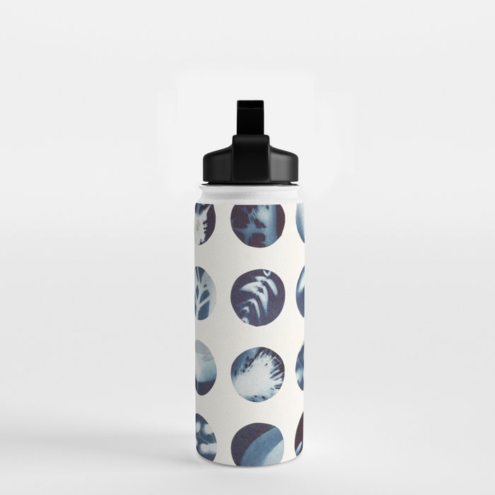 Botanical Cyanotypes Water Bottle Gallery Image 2