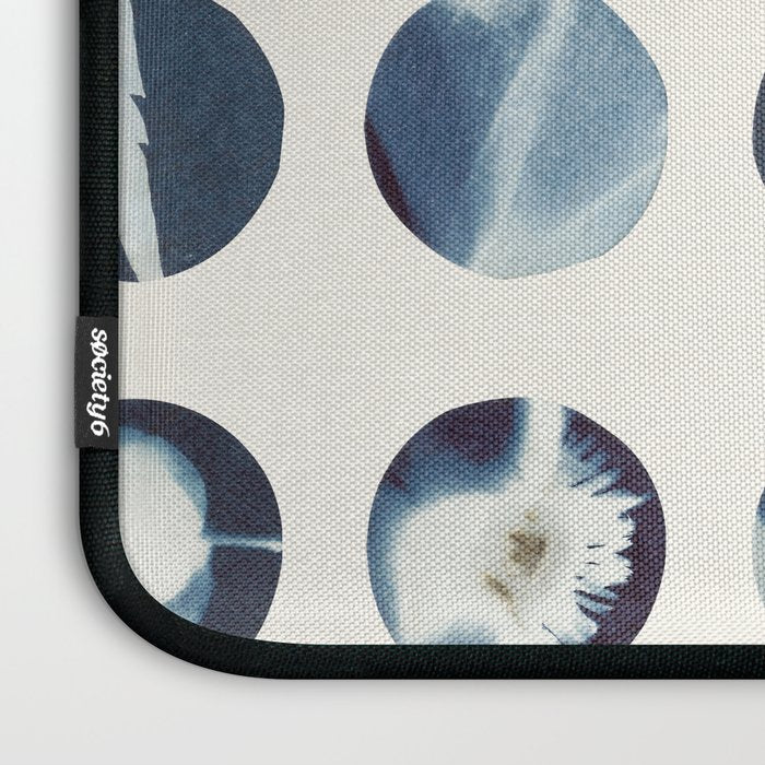 Botanical Cyanotypes Laptop Sleeve Gallery Image 3