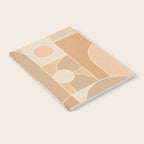 Abstract Bauhaus Shapes - Neutral Colors Notebook Gallery Image 2
