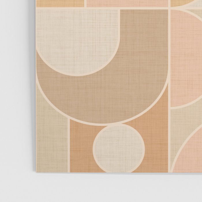 Abstract Bauhaus Shapes - Neutral Colors Poster Gallery Image 3