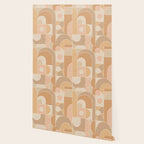 Abstract Bauhaus Shapes - Neutral Colors Wallpaper Gallery Image 2