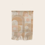 Abstract Bauhaus Shapes - Neutral Colors Wall Hanging Gallery Image 1