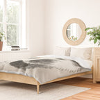 Sleeping cat by KÅno Bairei Duvet Cover Gallery Image 2