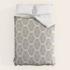 Elegant Flora Artistry Duvet Cover Gallery Image 6
