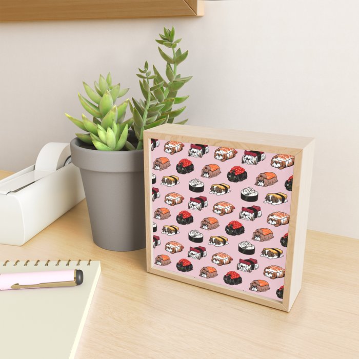 Sushi Shih Tzu Mini Art Print Gallery Image 2